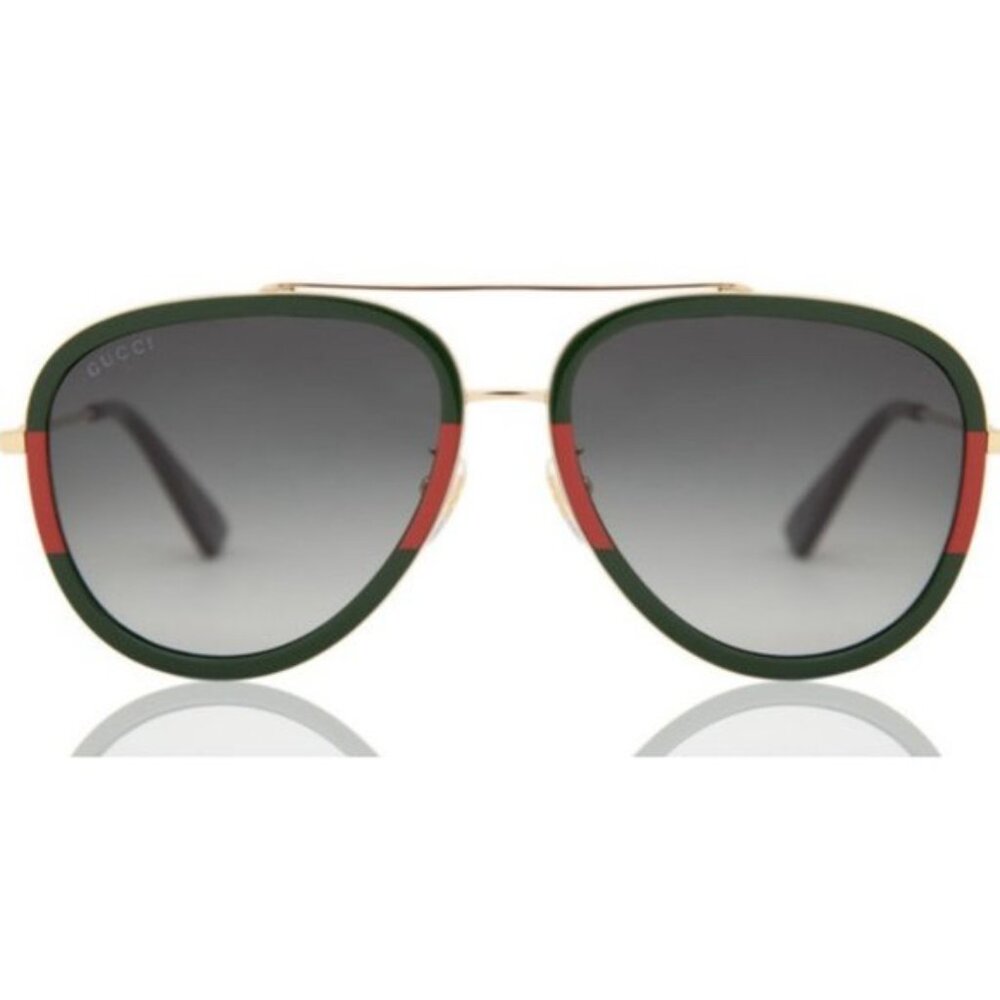 ✅ Gucci GG0062S Sunglasses Complete Set NEW (Case, Cloth, Authenticity) ⭐NEW - Picture 4 of 17